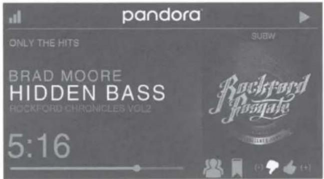 pandora ONLY THE HITS BRAD MOORE HIDDEN BASS ROCKFORD CHRONICLES VOL2 5:16 SUBW Rockford Frosgate 2011