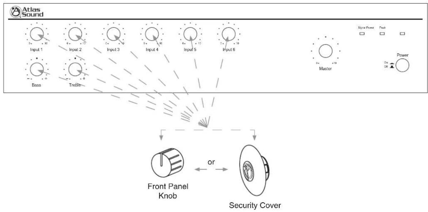 Atlas Sound AA120 - SECURITY COVERS OPTION - 1