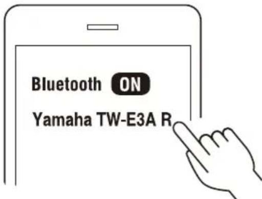 Bluetooth ON Yamaha TW-E3A R