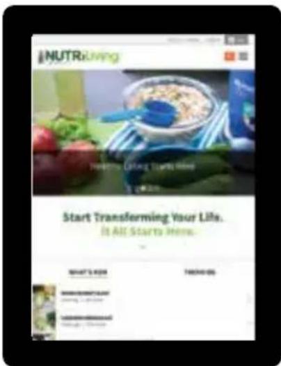 NUTRising Start Transforming Your Life. It All Starts Home.