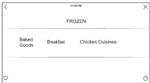 12:30 PM FROZEN Baked Goods Breakfast Chicken Cuisines