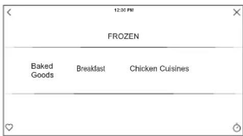 12:30 PM FROZEN Baked Goods Breakfast Chicken Cuisines