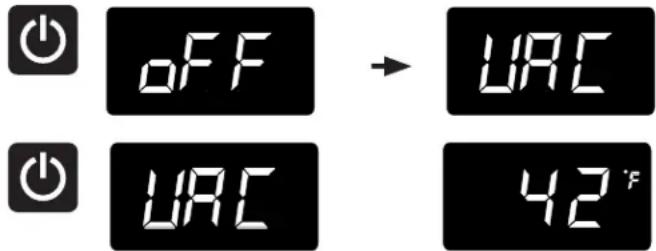 OFF URC URC 42°F