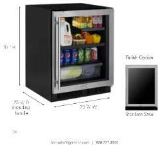 30 L H 250-300" including handle 75 L W Finish Option Start last Stka 7x www.igcmonics.com (000) 311-2609