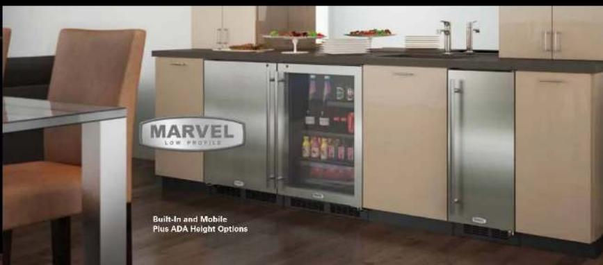 MARVEL LOW PROFILE Built-In and Mobile Plus ADA Height Options