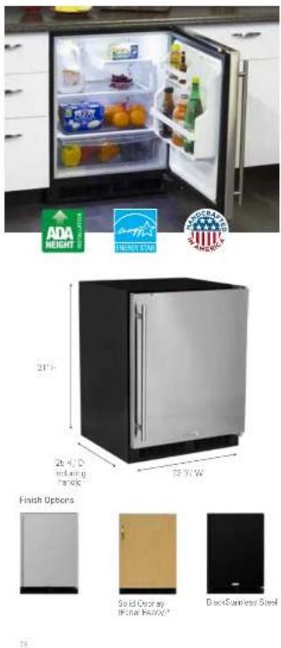 ADA HEIGHT ENERGY CORN 31" 20 x 1/2 including handolk 32 X/Y W Finish Options Solid Choice by (White Box) Back-Sunness Steel 75