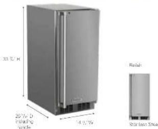 33.12" H 2014-12 Refringe Snack 14.92" Finish Starless Shoe