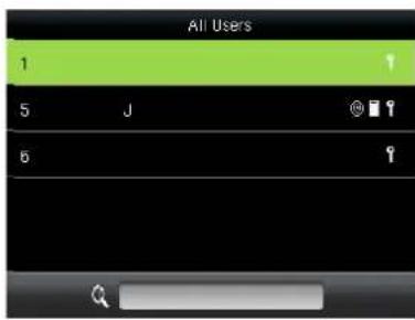 All Users 1 5 J 6