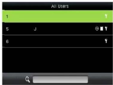 All Users 1 5 J 6