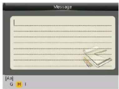 Message [As] G H I