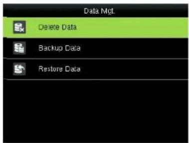 Data Mc1 Delete Data Backup Data Restore Data