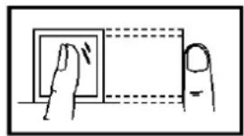 ZKTeco D1 - Finger Placement - 3