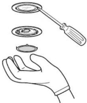 KITCHENAID KVIB606DBS - Replacing a Halogen Lamp (Ambient Lighting) - 1
