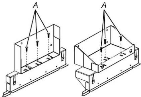 KITCHENAID KVUB400GSS - Installation brackets configuration - 3