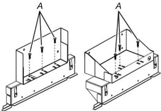 KITCHENAID KVUB406GSS - Installation brackets configuration - 3
