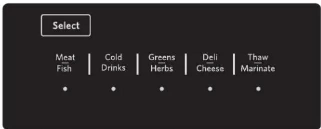 Select Meat Fish Cold Drinks Greens Herbs Deli Cheese Thaw Marinate