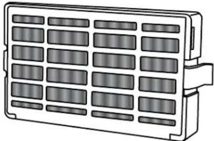 KITCHENAID KRMF606ESS - Instalar el filtro de aire (en algunos modelos) - 1
