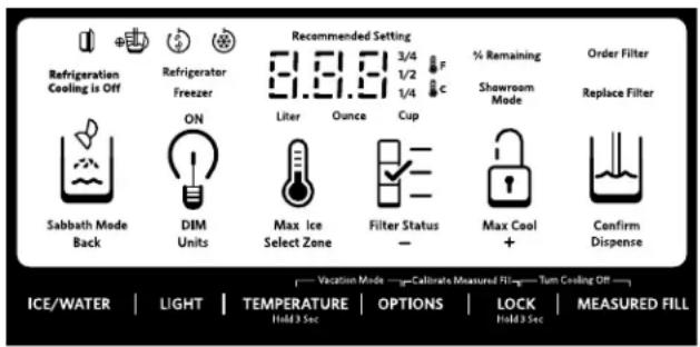 KITCHENAID KRMF606ESS - Utilisation des commandes - 1