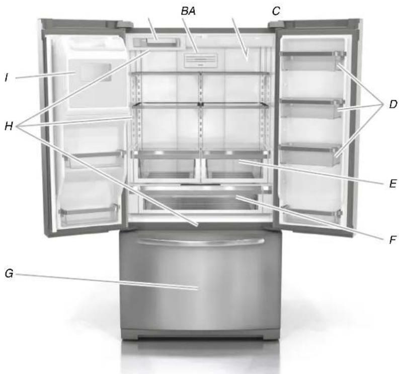 KITCHENAID KRFF507HPS - Renseignements importants à propos de la mise au rebut des fluides réfrigérants : - 1