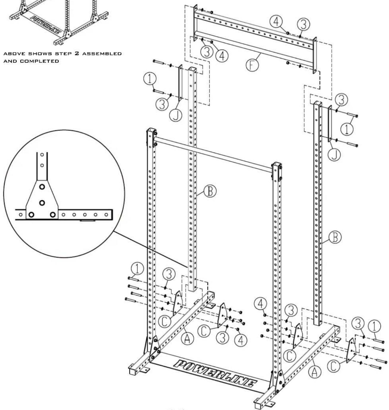 Body-Solid PPR1000 - NOTE: - 2