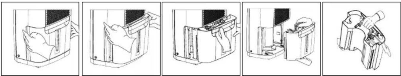 FRIGIDAIRE Gallery FGAC7044U1 - Removing Collected Water (continued) - 1