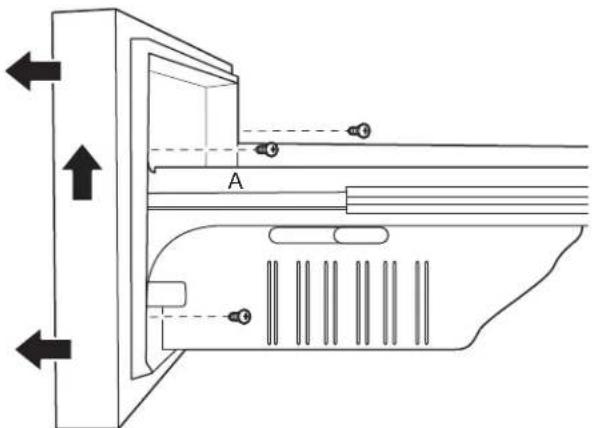 KITCHENAID KRFC604FSS - Retrait de l'avant du tiroir - 1