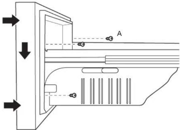 KITCHENAID KRFC604FSS - Réinstallation de l'avant du tiroir - 1