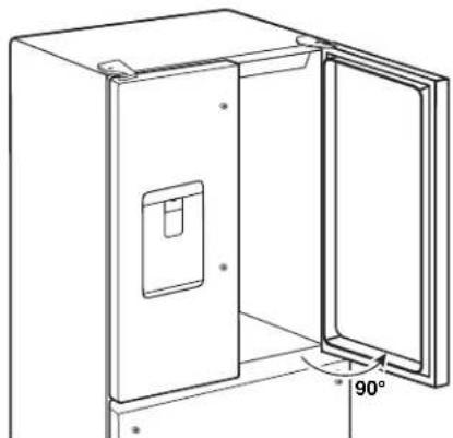 KITCHENAID KRFC604FSS - Bisagras inferiores de las puertas - 1