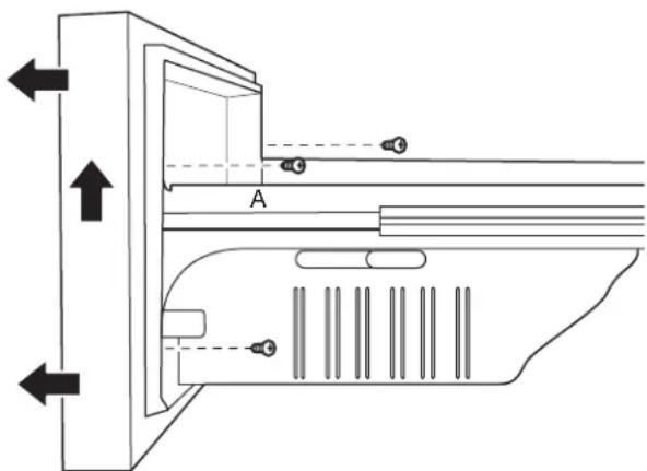 KITCHENAID KRFC604FSS - Para retirar el frente del cajón - 1