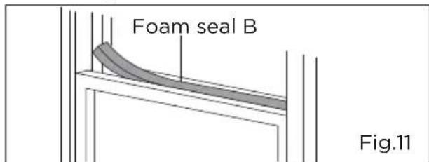 Foam seal B Fig.11