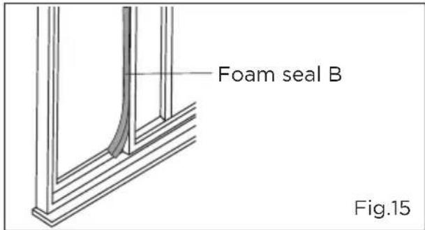 Foam seal B Fig.15