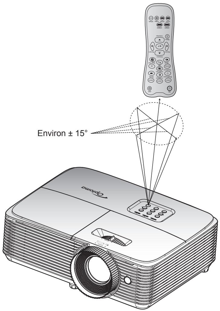 OPTOMA HD280e - Portée effective - 1