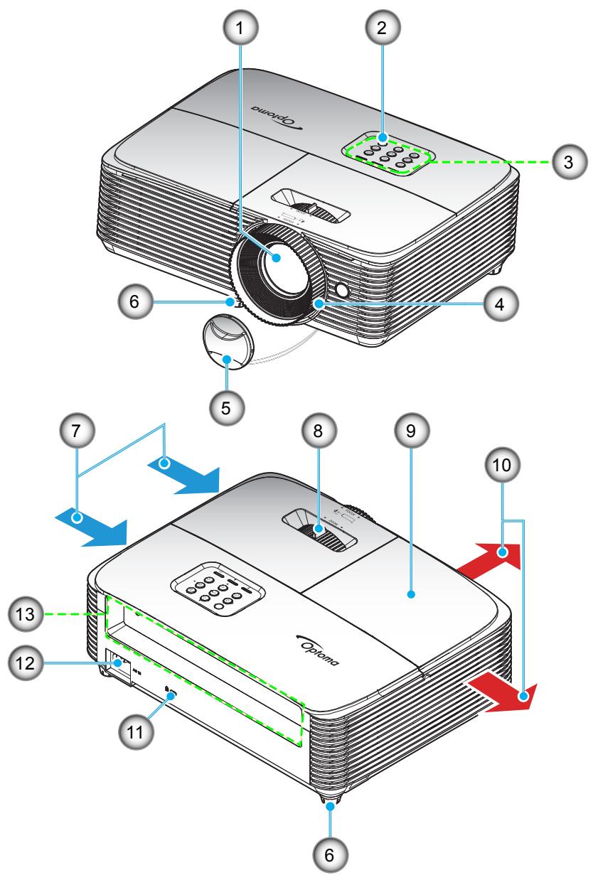 OPTOMA HD280e - INTRODUCTION - 1