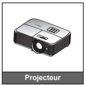 OPTOMA HD280e - Accessoires standard - 1
