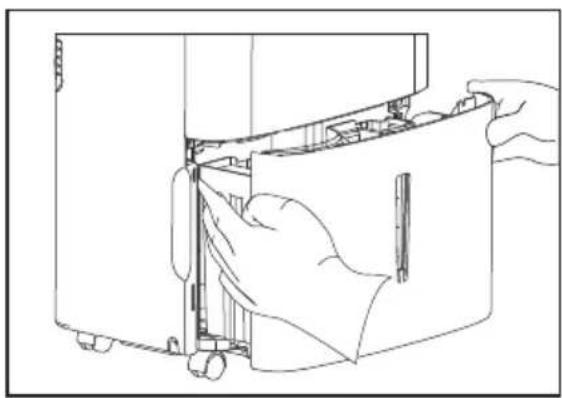 FRIGIDAIRE FFAP5033W1 - Emptying the Bucket: - 3