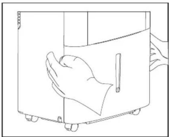 FRIGIDAIRE FFAP5033W1 - Emptying the Bucket: - 2