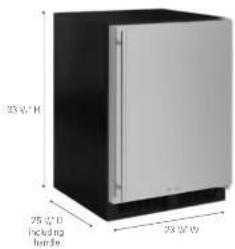 33 W·H 25 W·H including handles 28 W·H