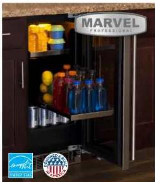 Marvel ML24BNP3RP - A compact size capable of storing nearly three 12-packs! - 1