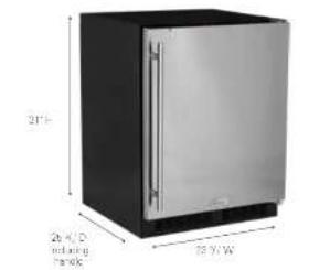 Marvel ML24BNP3RP - Maximum beverage storage, including up to 18 bottles of wine - 5