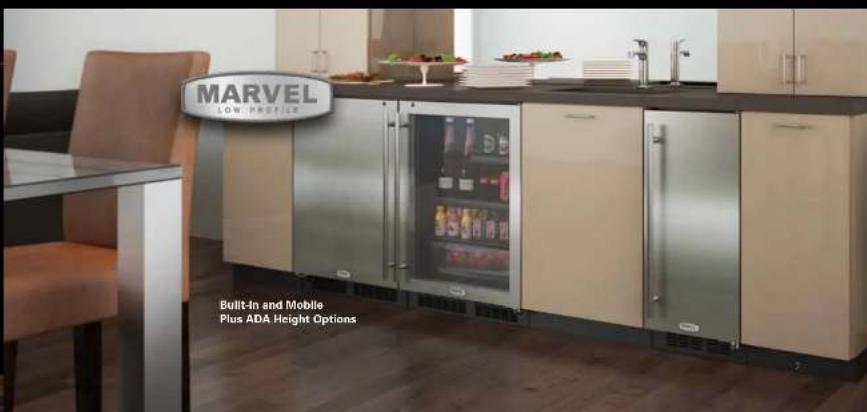 MARVEL LOW PROFILE Built-In and Mobile Plus ADA Height Options