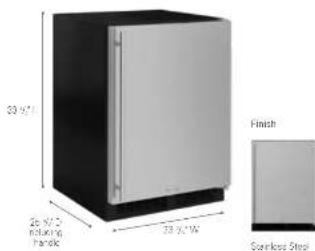 30 kg" 25 W/2 including Handic 30 kg" Finish Sainless Steel