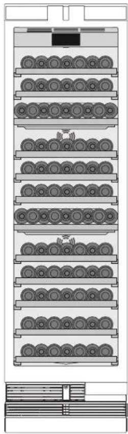 GAGGENAU RW414764 - Ajout de clayettes - 1