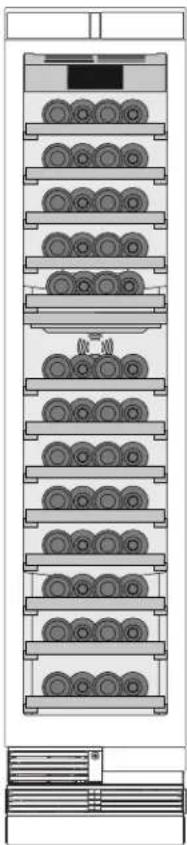 GAGGENAU RW414764 - Loading with additional shelves - 1