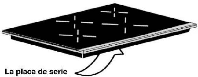 La placa de serie