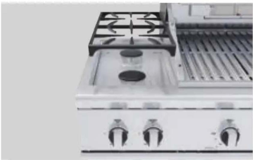 DCS BH1-36R-L - If sear burner gets wet - 1