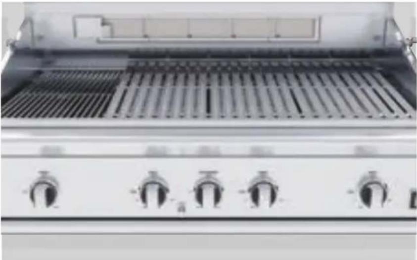 DCS BH1-36R-L - Seasoning the grates - 2