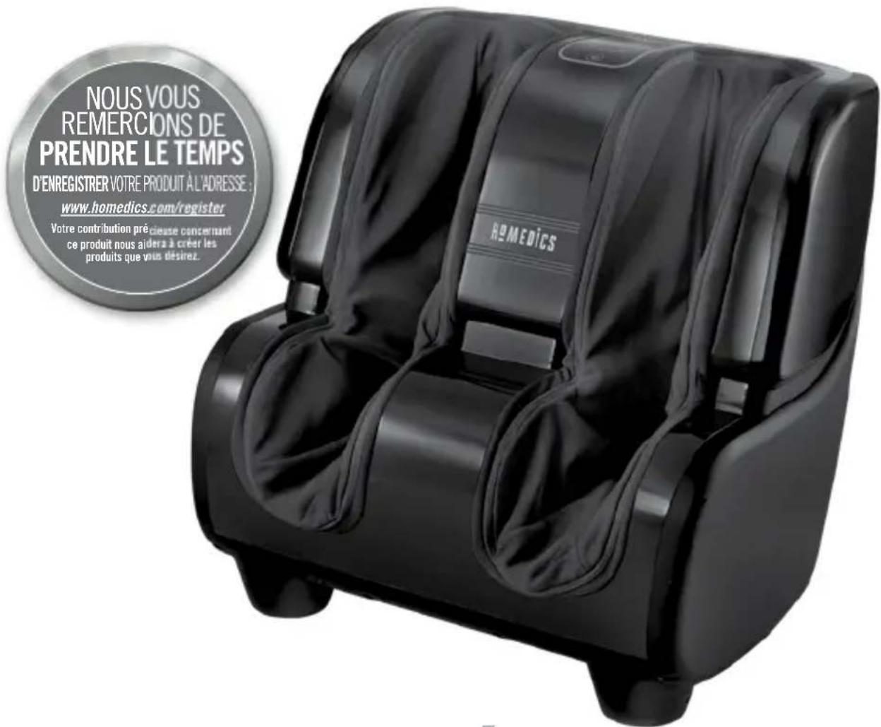 HOMEDICS FMS-400J - 2-YEAR LIMITED WARRANTY - 1