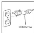 HOMEDICS FB-625H - GROUNDING INSTRUCTIONS - 4