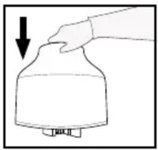 HOMEDICS UHE-CM18 - HOW TO FILL - 3