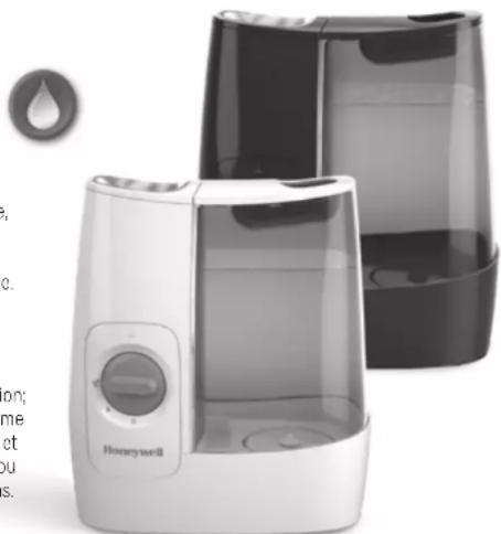 HONEYWELL HWM845W - Vapeur tiède visible - 1